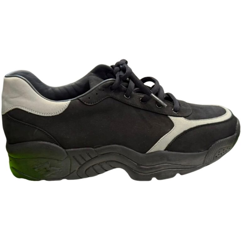 Deportivas Ortopédicas Cordones Sport Mendivil modelo 39528 en color negro