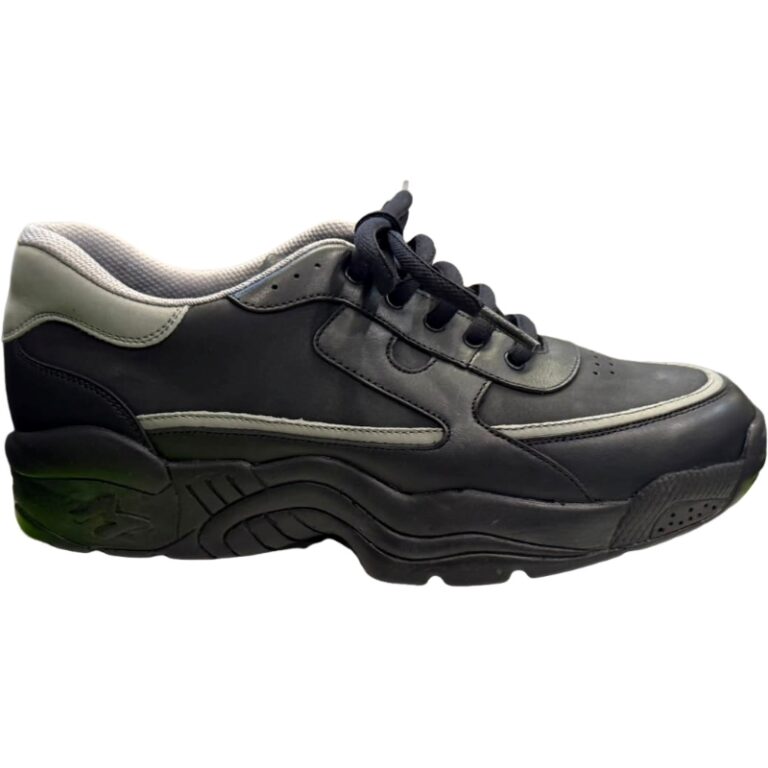 Deportivas Ortopédicas Piel Cordones Mendivil modelo 32061CORDON en color negro