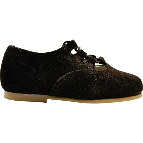 Inglesito Serraje Sin Lengueta De Pablos modelo MP-1019 SERR en color marron