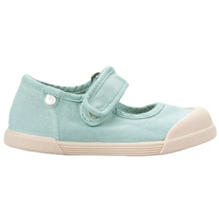 Merceditas Barefoot Irene con velcro Igor modelo S10331 en color menta