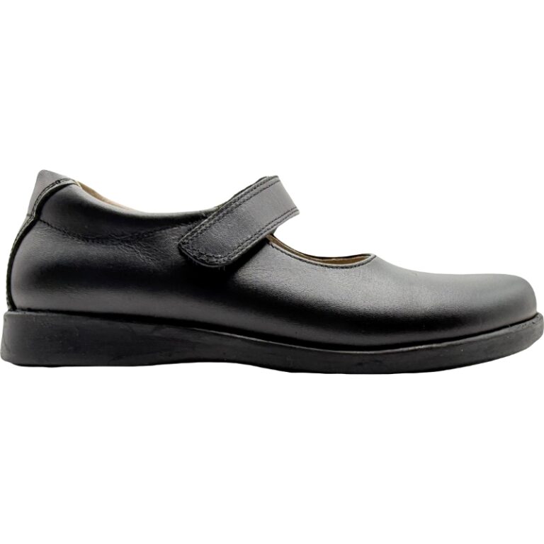 Merceditas Velcro Colegial Clasicas Soft De Pablos modelo 140 en color negro