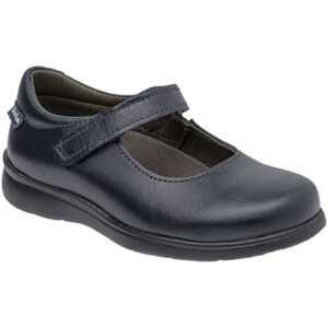 Merceditas Velcro Colegial Piel Gorila