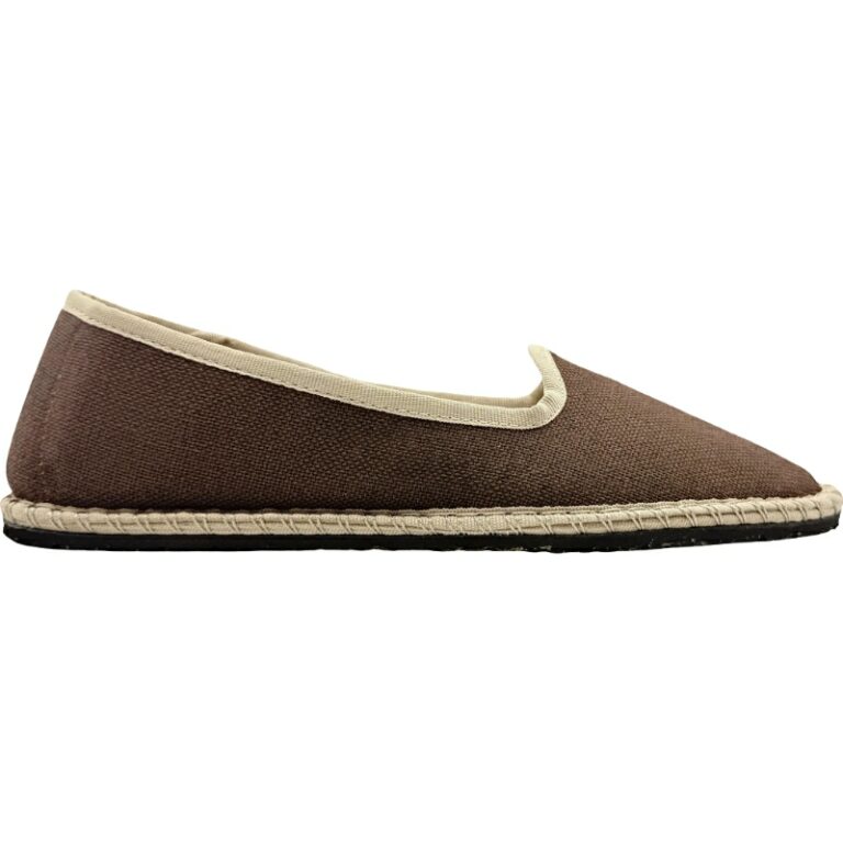 Venecianas Slippers textil verano De Pablos modelo 10 COTOLINO en color chocolate