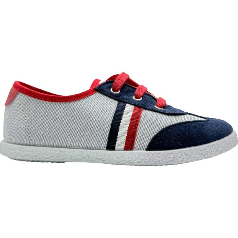 Zapatilla de Lona Combinada Tokolate modelo 2135LONA en color azul