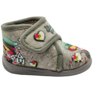 Zapatillas Botitas con Velcro para Casa