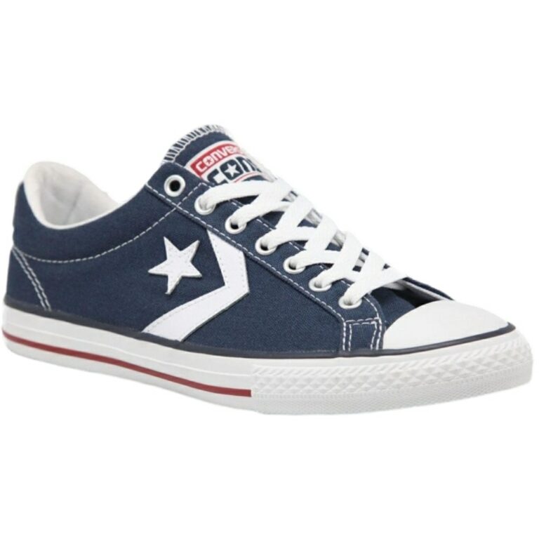 Zapatillas Converse Lona Azul Marino Velcro modelo 636930C en color marino