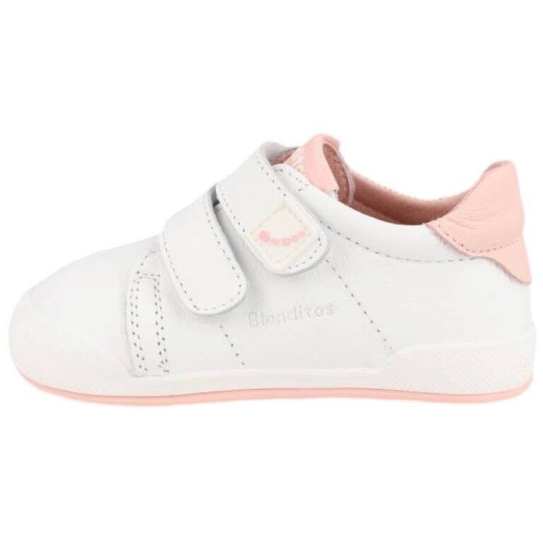 Zapatillas Respetuosas New Londres Blanditos modelo LONDRES 26V en color blanco/rosa