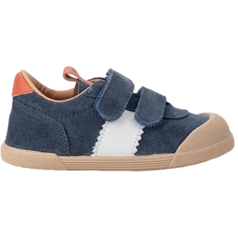 Zapatillas Respetuosas Serraje Tennis Berlin Igor modelo W10343 en color azul/blanco