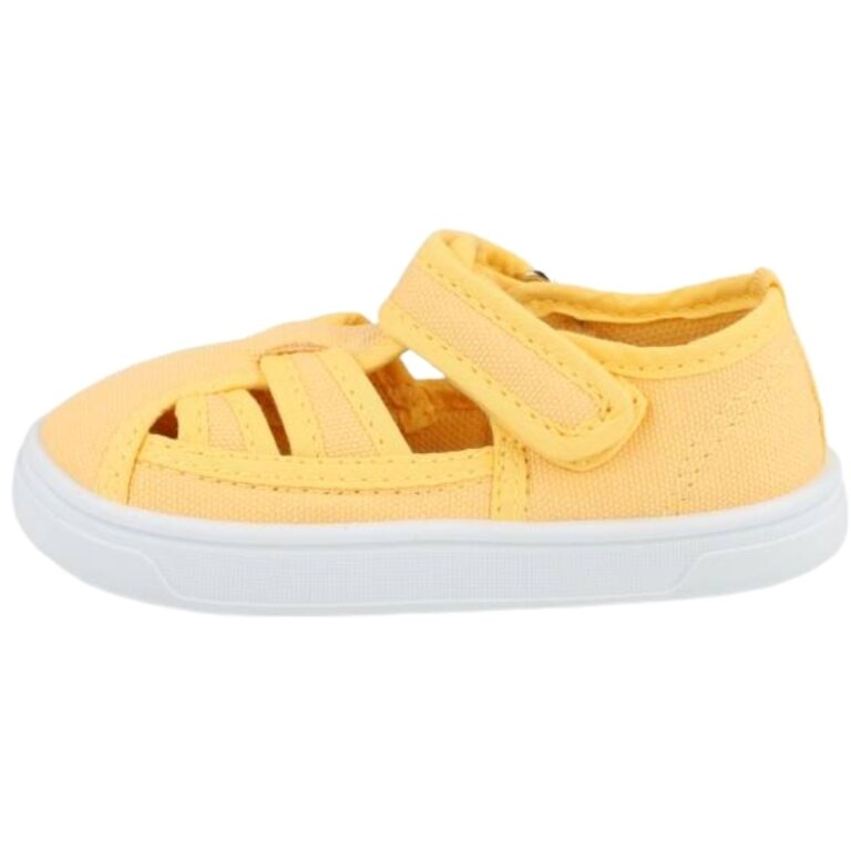 Zapatillas de lona Barefoot Molly Blanditos modelo MOLLY en color amarillo