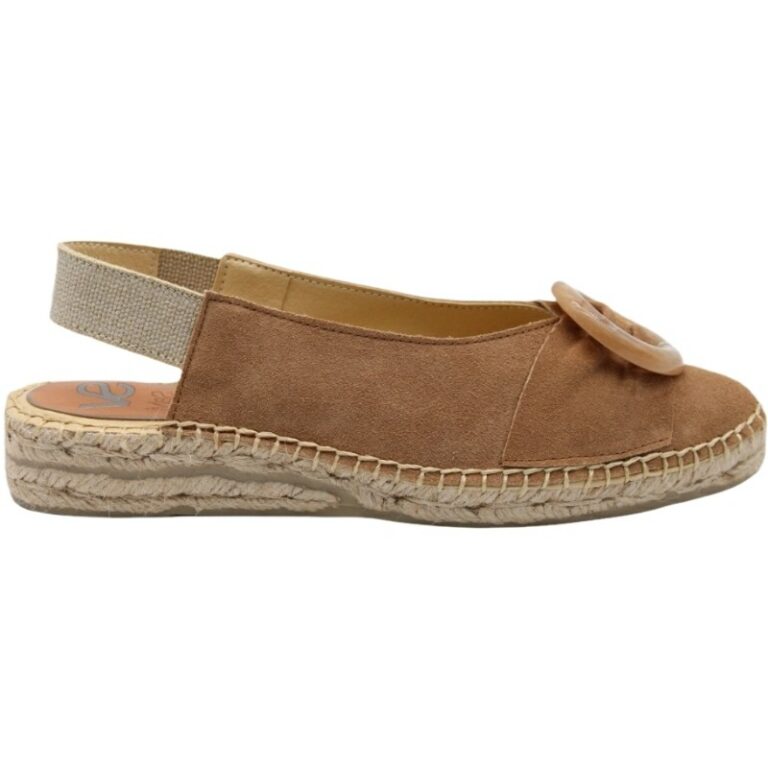 Alpargata Elastic Serraje Adorno Salvi modelo 1320160049 en color taupe