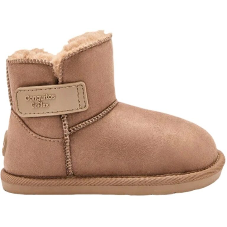 Botas Australianas Barefoot Anti-Lluvia Conguitos modelo 327001 en color taupe