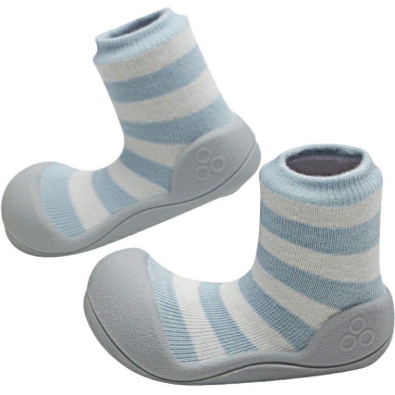 Calcetines Barefoot Natural Herb Lineas Attipas modelo AN en color azul