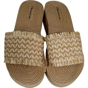Chancla Sliper Trenzado Natural My Beach Spirit
