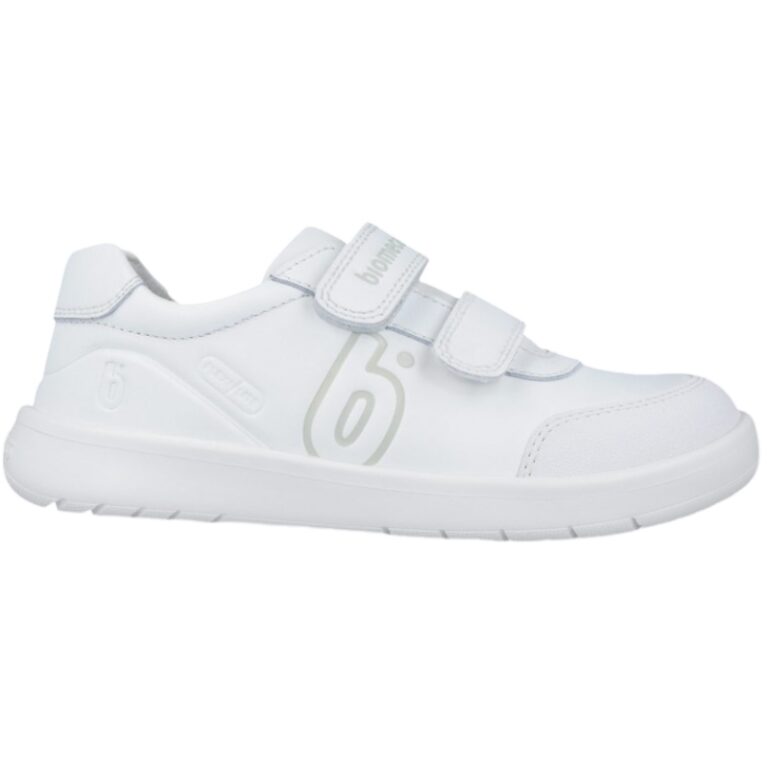 Colegiales Barefoot Basic con Refuerzo Biomecanics modelo 251020 en color blanco