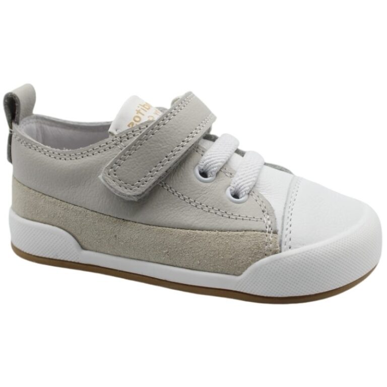 Deportivas Barefoot de Serraje puntera Blanditos modelo GALEON en color gris