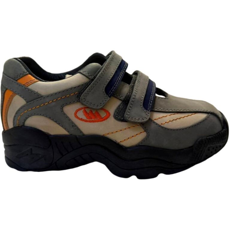 Deportivas Ortopédicas velcro Mountain Mendivil modelo 30795 en color beige