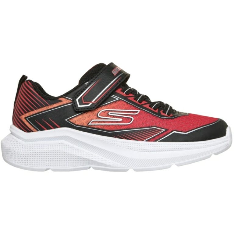 Deportivas de niño con velcro Velocity Skechers modelo 404127L en color rojo