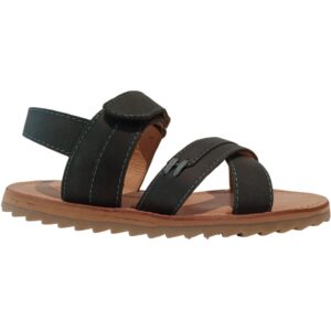 Sandalias de Piel Velcro Cruzada Abierta Conguitos