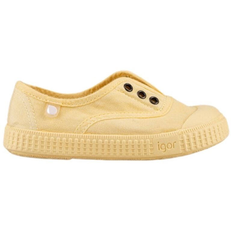 Zapatilla Berri de Lona al tono Igor modelo S10275 en color vainilla