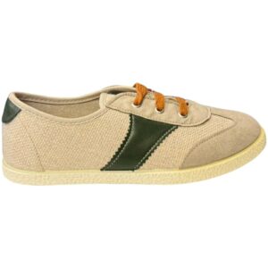 Zapatilla de Lona Cordon Casual tejido De Pablos
