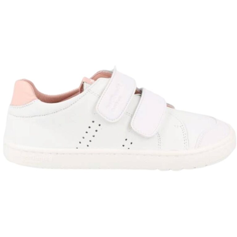 Zapatillas Barefoot Piel New Rio Blanditos modelo RIO 26V en color blanco/rosa