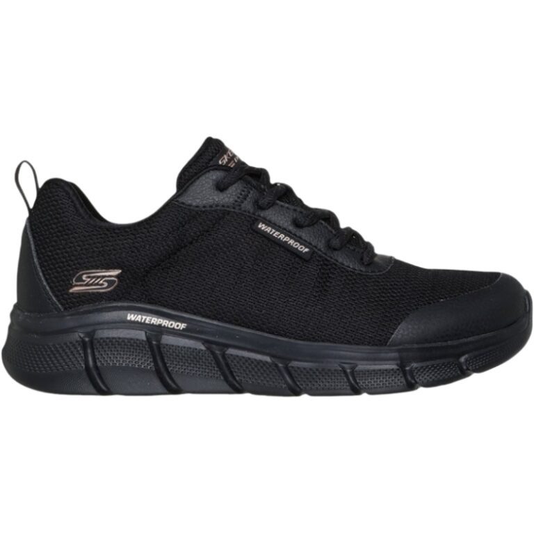 Zapatillas Deportivas Tejido Waterproof Skechers modelo 117351 en color negro