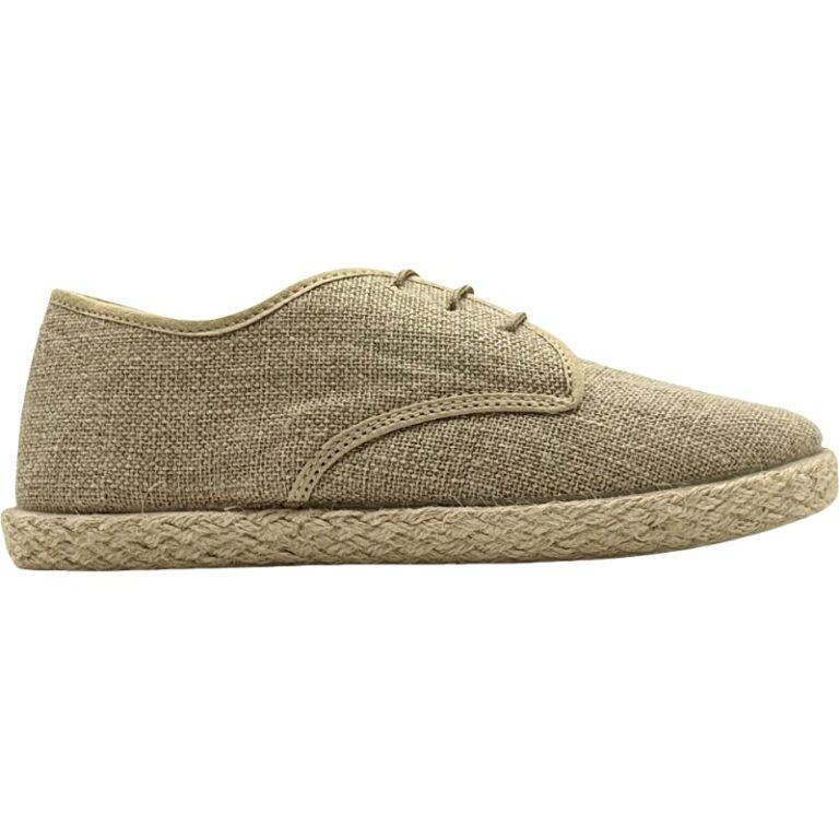 Zapato Blúcher Verano Lino Yute De Pablos modelo 34000 en color natural