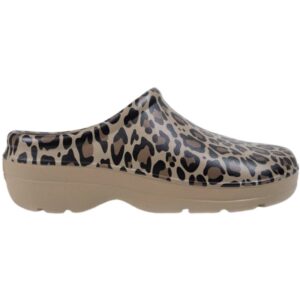Zuecos para casa y jardín Leopardo Isotoner