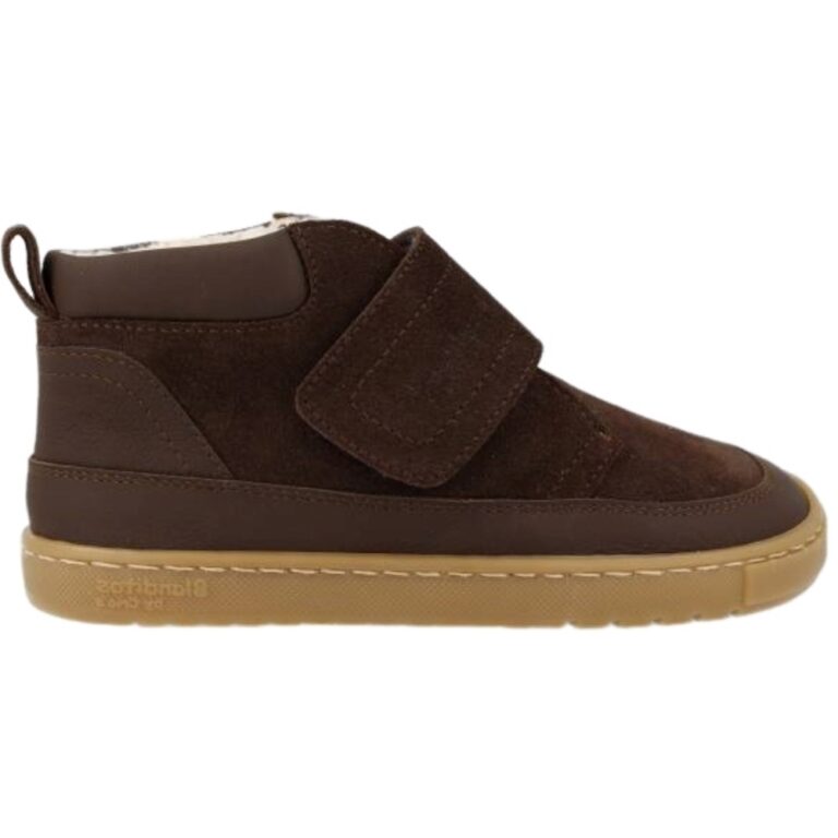 Bota Barefoot Forrada Borreguito Alaska Blanditos modelo ALASKA en color marron