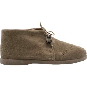 Botas Serraje Picada Cordón