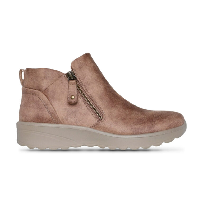 Botines para mujer con cremallera Skechers modelo 158952 en color marron