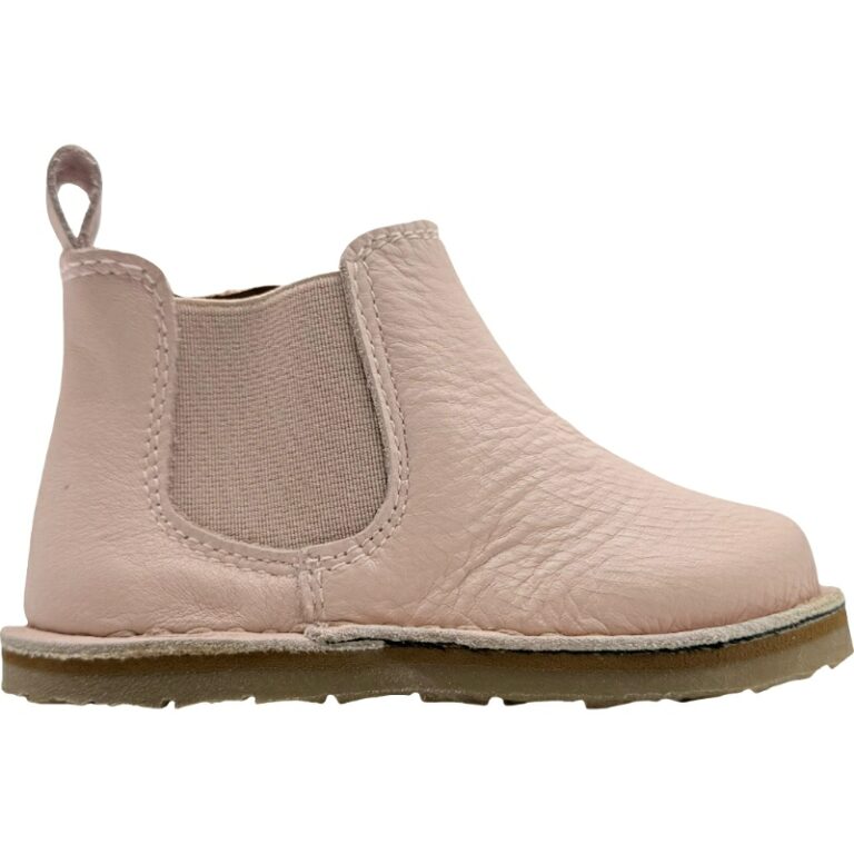 Botitas Barefoot Elastic Piel Cremallera De Pablos modelo ZOE en color rosa