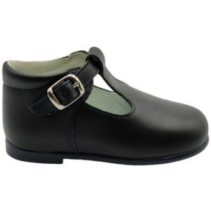 Botines de piel Pirufin azul marino