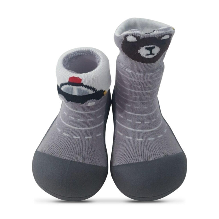 Calcetines Barefoot Dos Estilos Reversible Attipas modelo AT en color gris