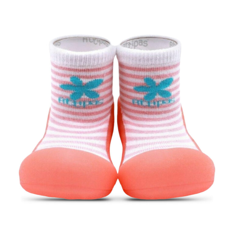 Calcetines respetuosos Attipas Algodón Peekaboo modelo PK en color naranja