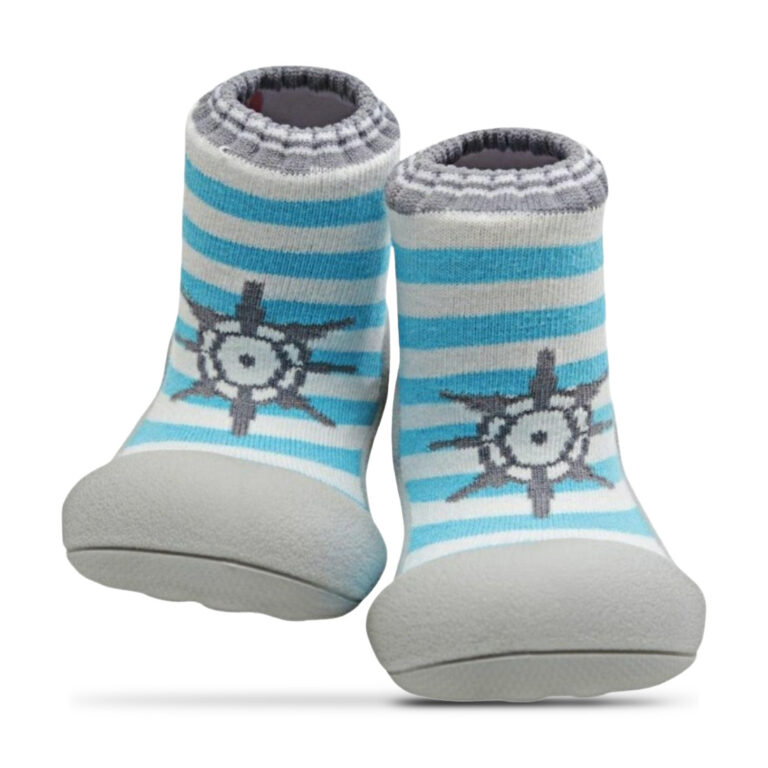 Calcetines respetuosos Attipas Marine Sky Algodón modelo AM en color azul