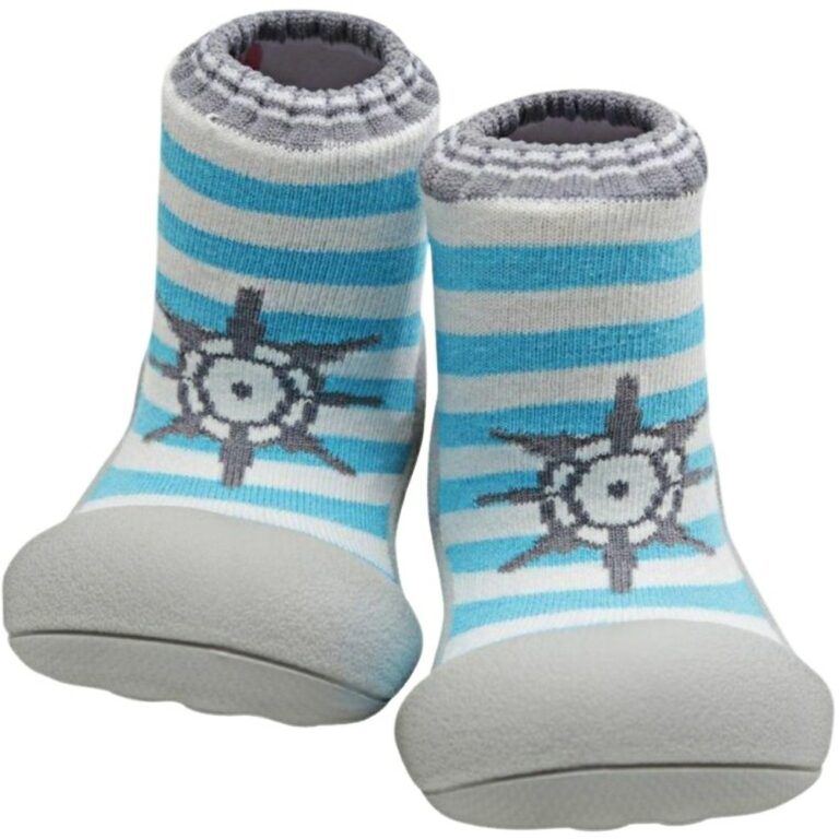 Calcetines respetuosos Attipas Marine Sky Algodón modelo AM en color azul