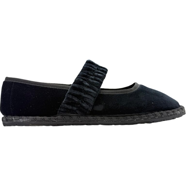 Merceditas Elastic Terciopelo Venecianas De Pablos modelo 12 en color full black
