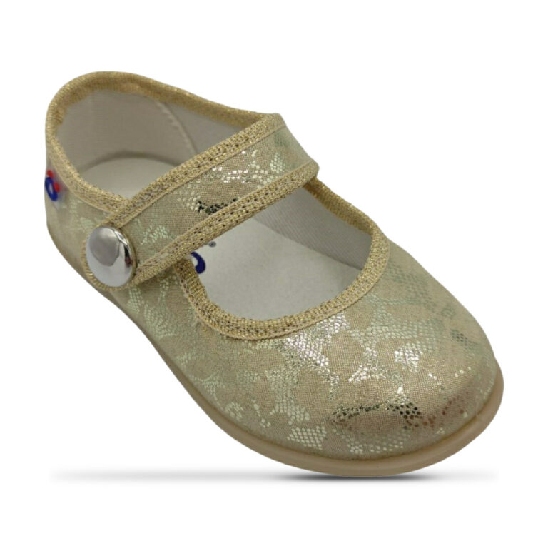 Merceditas Osito By Conguitos Abril modelo 10263 en color platino