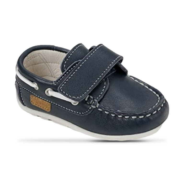 Náutico Velcro Garvalín modelo 162350 en color marino
