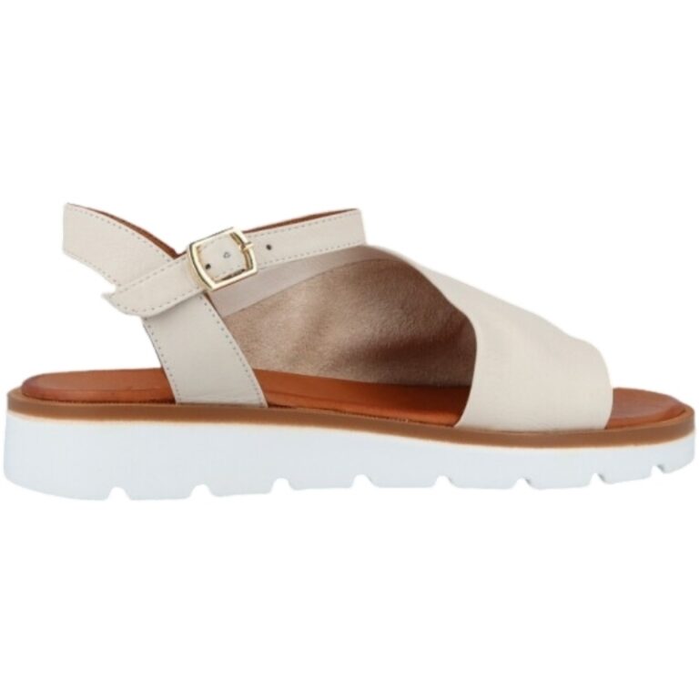 Sandalias Piel Roma Soft Walk & Fly modelo M-2 A5 en color beige