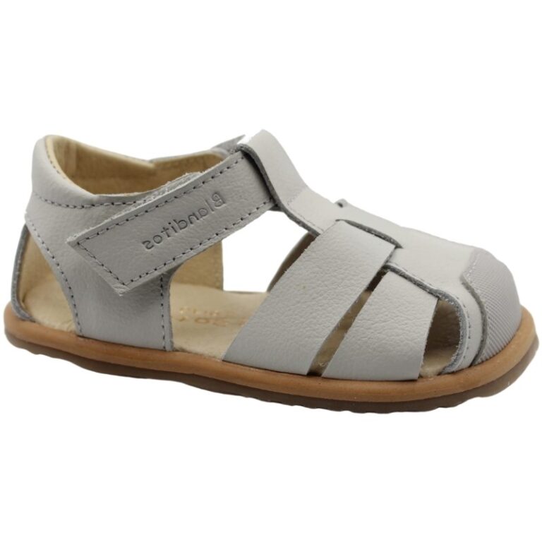 Sandalias Respetuosas de piel Costa Blanditos modelo COSTA en color gris