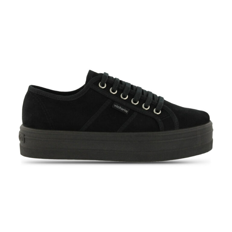 Zaaptillas con Plataforma de Antelina Victoria modelo 109205 en color negro