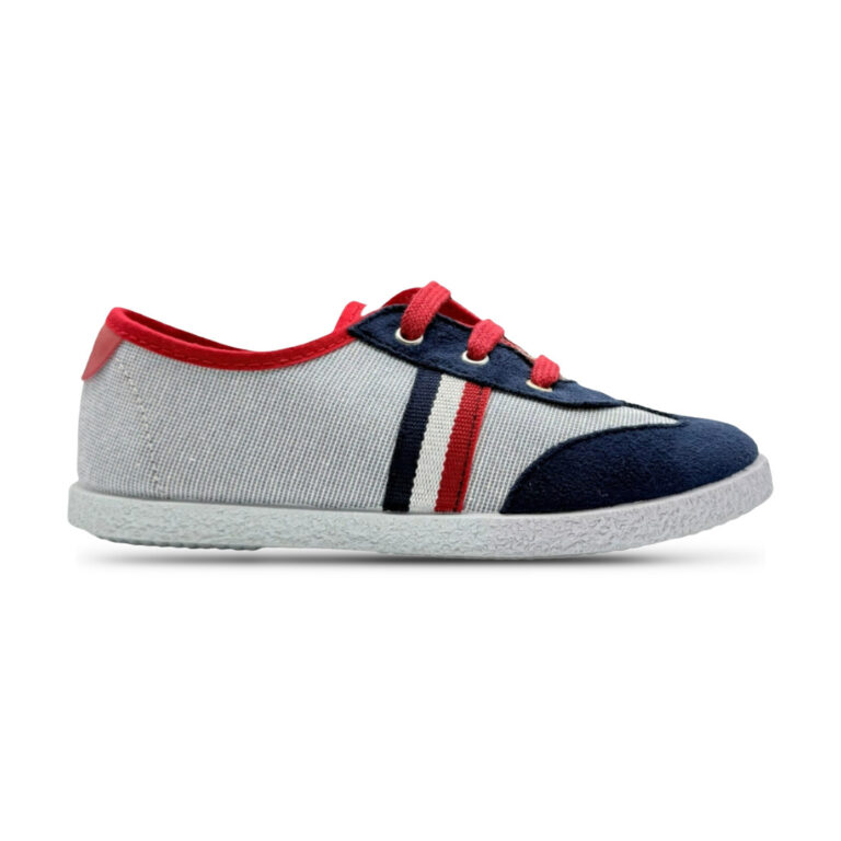 Zapatilla de Lona Combinada Tokolate modelo 2135LONA en color azul