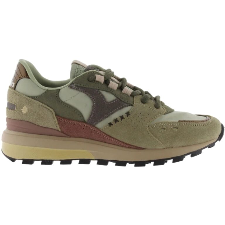 Zapatillas Mujer Nylon Serraje Casual Victoria modelo 1156112 en color kaki