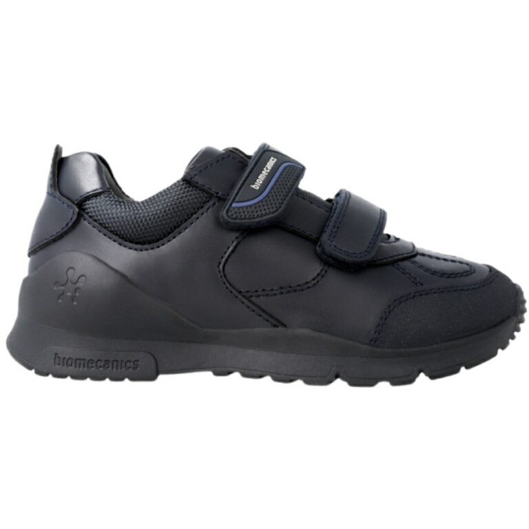 Zapato Deportivo Colegial Biomecanics Piel modelo 211103 en color marino