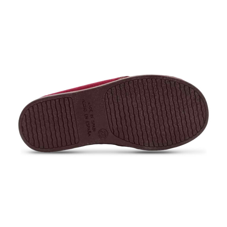 Zapato blucher terciopelo Tokolate modelo 1133-03 en color burdeos