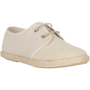 Zapato de lino con suela de yute De Pablos