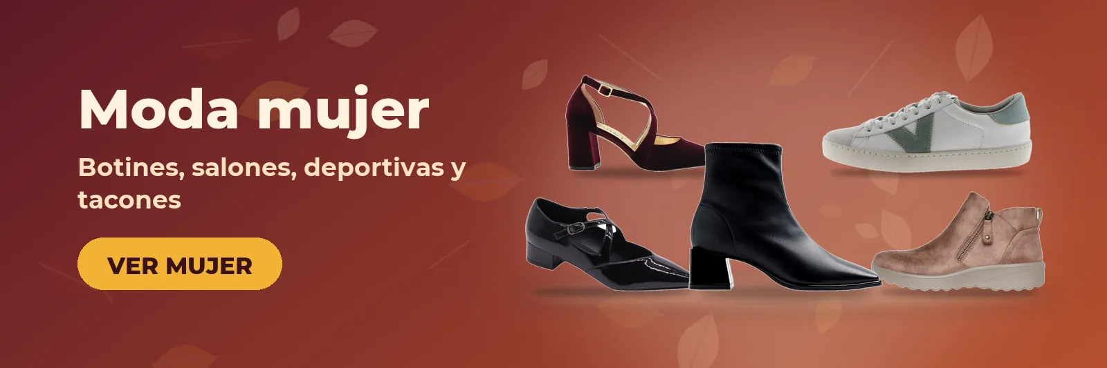 Moda mujer: salones, botines, deportivas y tacones